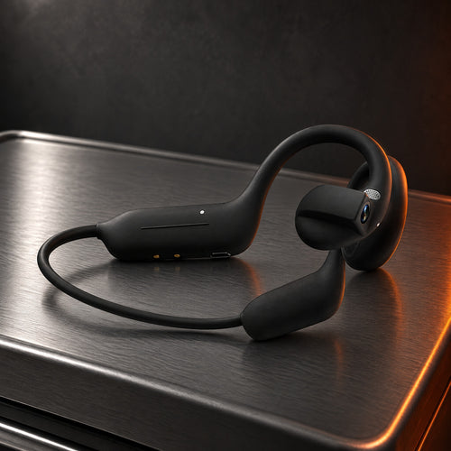 Echo Lens camera headphones in black