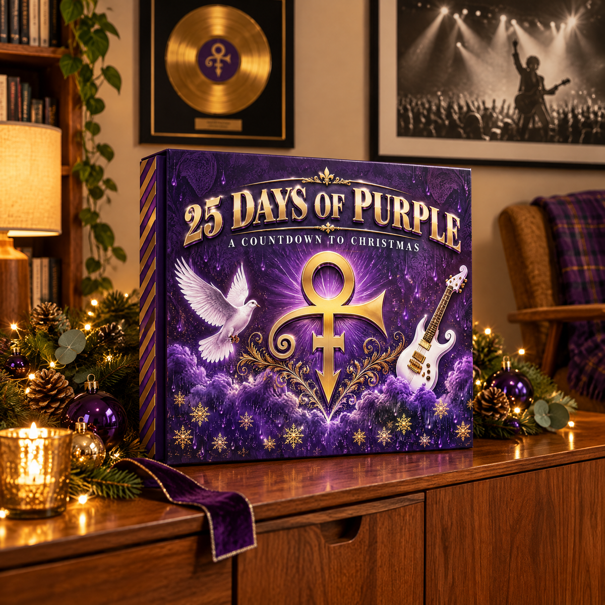 Purple Advent Calendar - 25 Days of Purple box